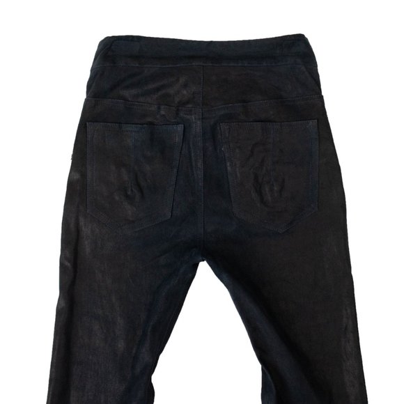UNRAVEL PROJECT Navy Blue Textured Skinny Pants Size 26 $1735 - Picture 4 of 4